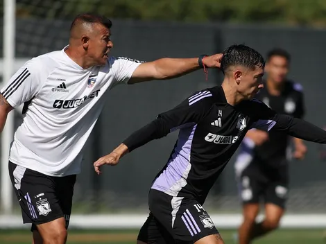 Colo Colo vuelve a las prácticas sin convicción de mantener a Almirón