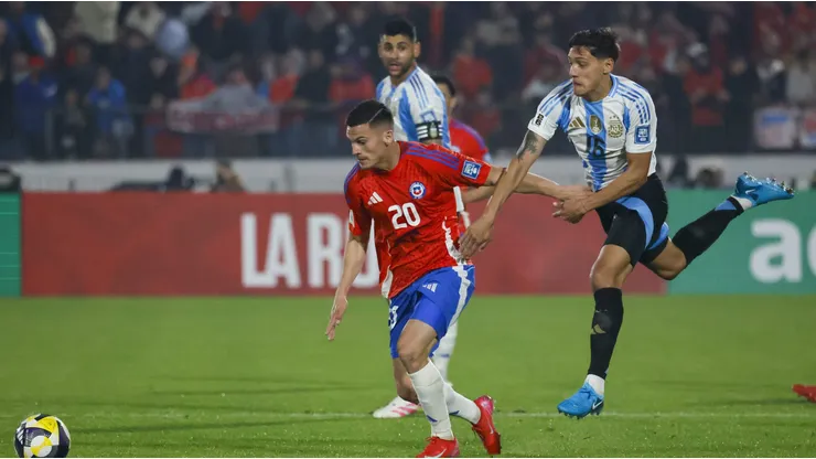 Los halagos de Bravo y Scaloni para Cepeda tras el partido de Chile.