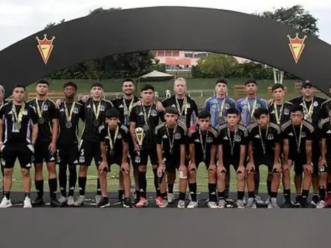 Colo Colo Sub 15 le gana al Corinthians y es tercero en la Nike Premier Cup