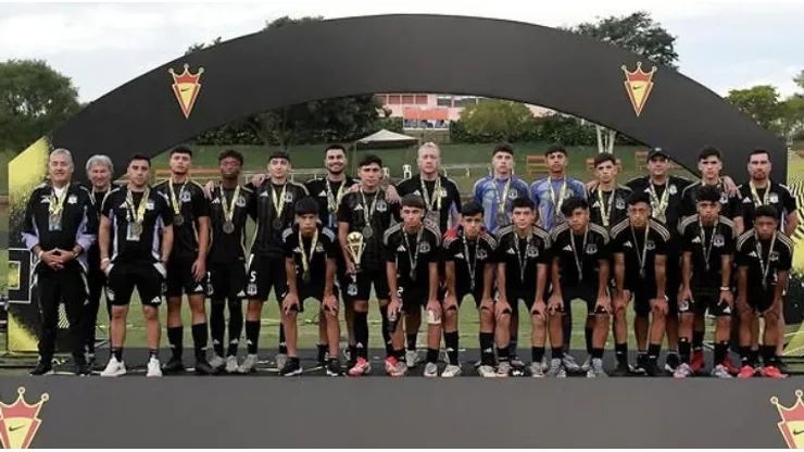 Colo Colo Sub 15 tuvo una brillante actuación en Brasil.