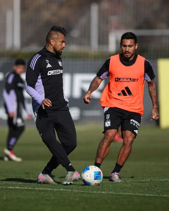Marcos Bolados y Emiliano Amor hicieron fútbol en Colo Colo