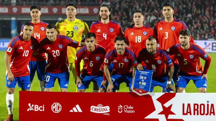 Formación confirmada de la Selección Chilena.