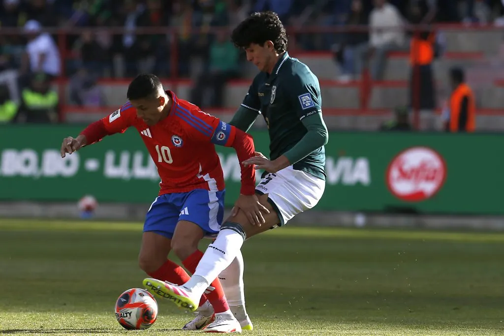 Alexis Sánchez en el partido frente a Bolivia. (Foto: Getty Images)