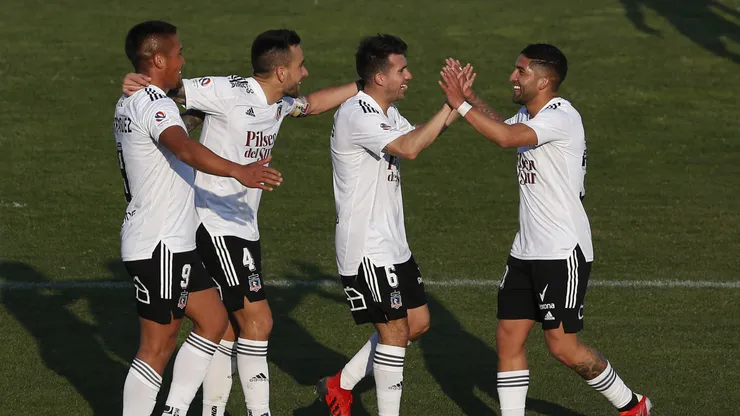 Ignacio Jara jugando con Colo Colo.