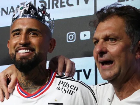 Aníbal Mosa rompe el silencio por la situación de Arturo Vidal en Colo Colo