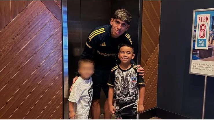 Carlos Palacios cumplió el sueño de pequeño hincha de Colo Colo.