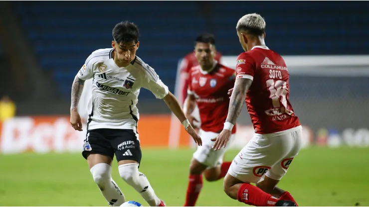 Francisco Marchant fue figura en Colo Colo vs Iquique. | Imagen: Photosport.