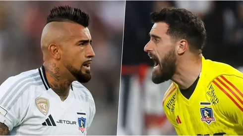 La reacción de Javier Correa tras la discusión entre Vidal y De Paul en Colo Colo.