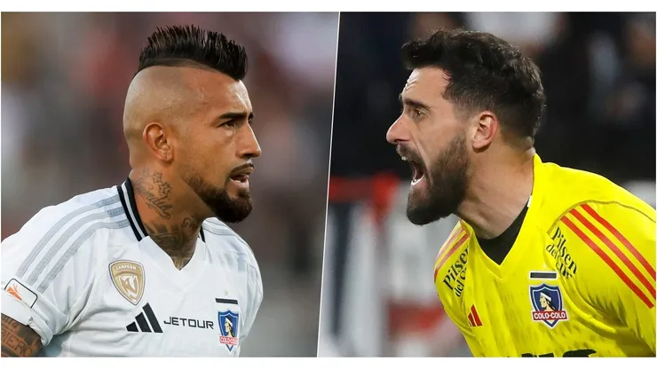 La reacción de Javier Correa tras la discusión entre Vidal y De Paul en Colo Colo.
