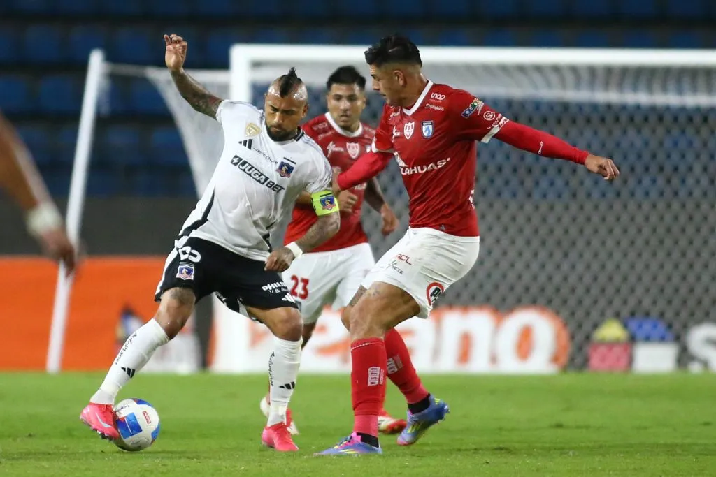 El mediocampista tuvo una amarga jornada en el norte del país. Imagen: Alex Diaz/Photosport