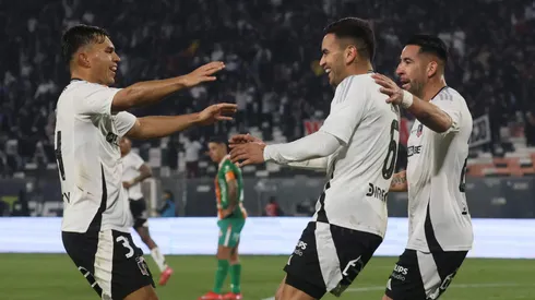 Colo Colo se va en ventaja al entretiempo.