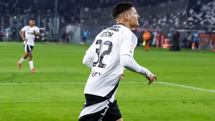 El gesto de Lucas Cepeda a los hinchas de Colo Colo.