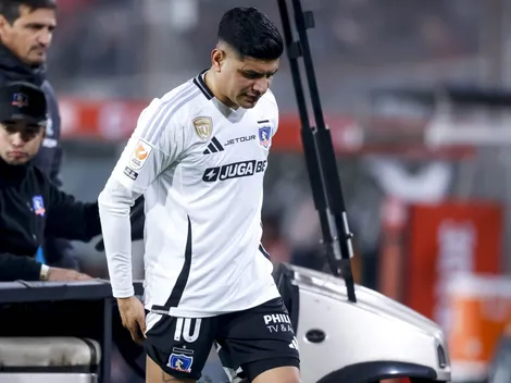 Entregan el diágnostico de la lesión que sufrió Aquino en Colo Colo