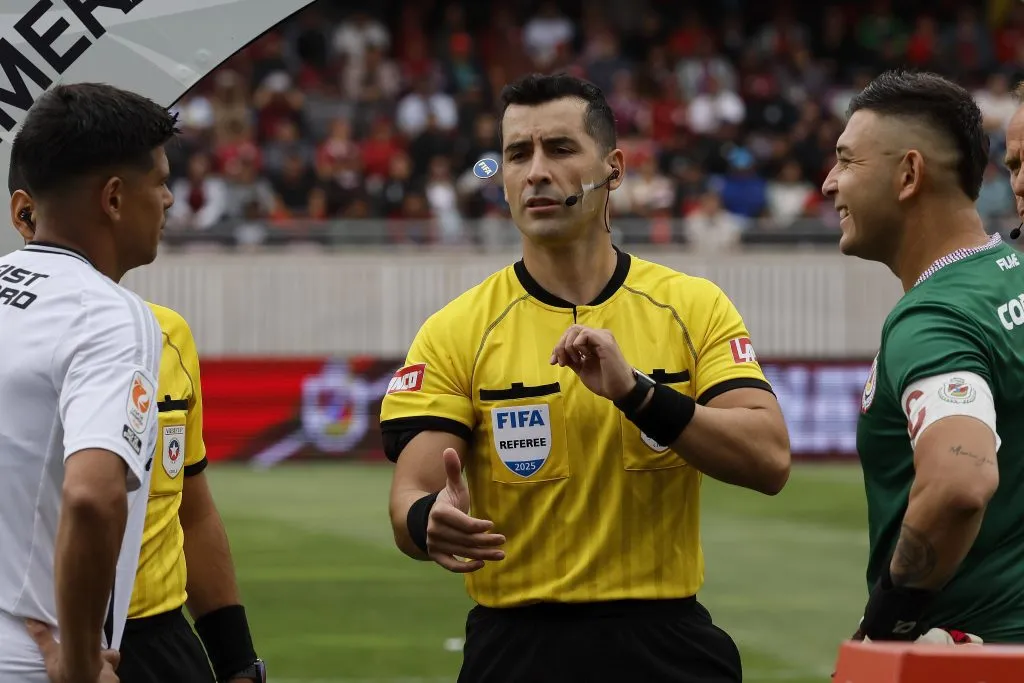 Fernando Véjar arbitrará a Colo Colo vs Audax Italiano | Foto: Photosport