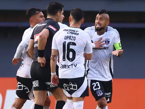 El informe arbitral que explica la roja a Vidal en Colo Colo vs Audax