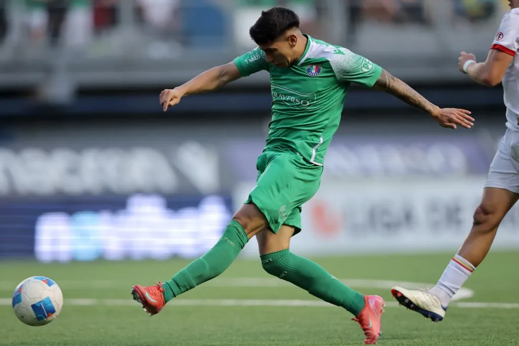 Esteban Matus, jugador de Audax Italiano. (Foto: Photosport)