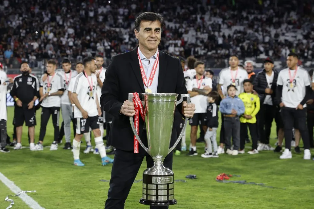 Gustavo Quinteros, campeón con Colo Colo. (Foto: Photosport)
