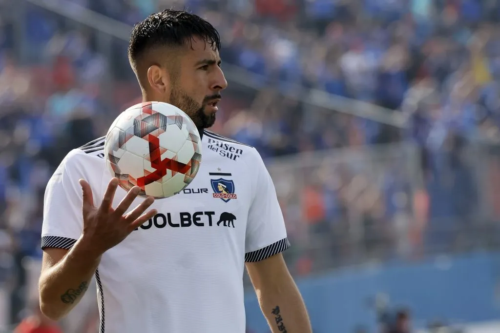 Mauricio Isla en el Superclásico del 2024. (Foto: Photosport)
