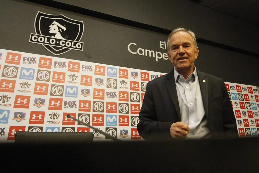 Ruiz Tagle ha sido presidente de Blanco y Negro en dos ocasiones. Imagen: Dragomir Yankovic/Photosport