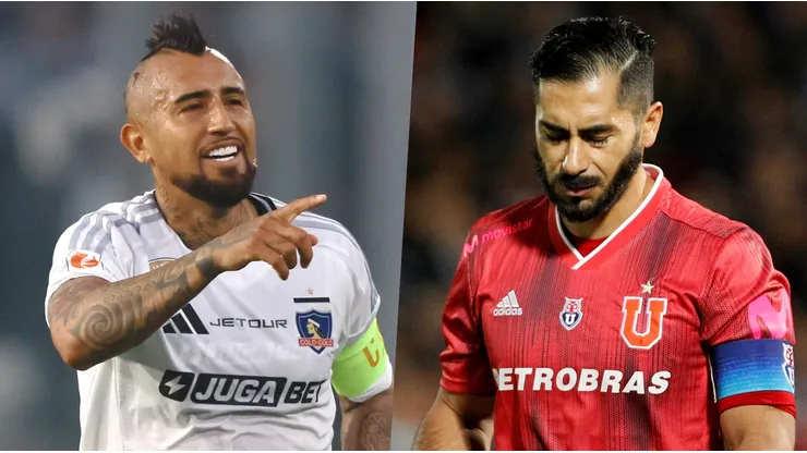 Arturo Vidal no perdona a Johnny Herrera.
