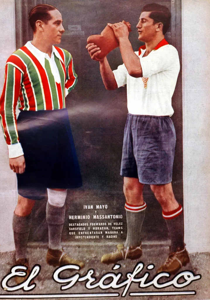 Iván Mayo en portada de la revista El Gráfico de Argentina.