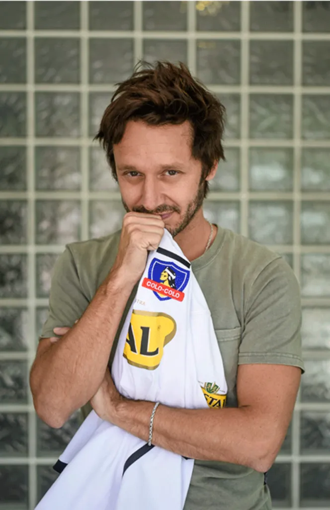 Benjamín Vicuña es fanático de Colo Colo.