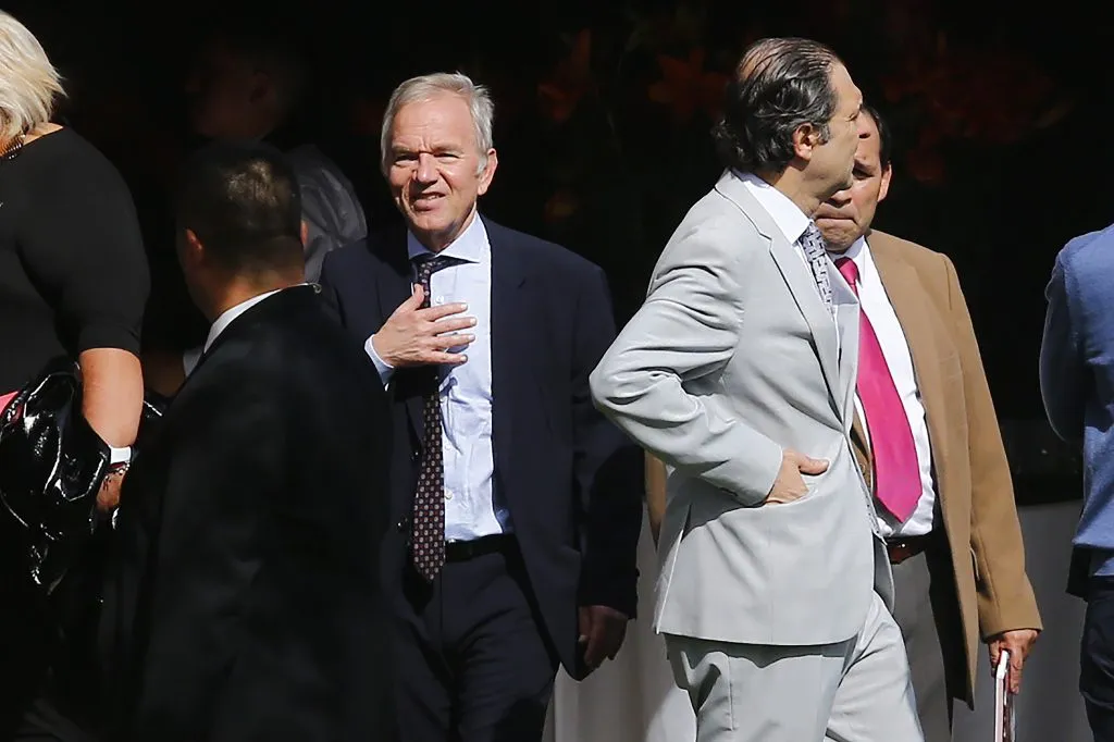 Gabriel Ruiz-Tagle junto a Aníbal Mosa en Colo Colo.