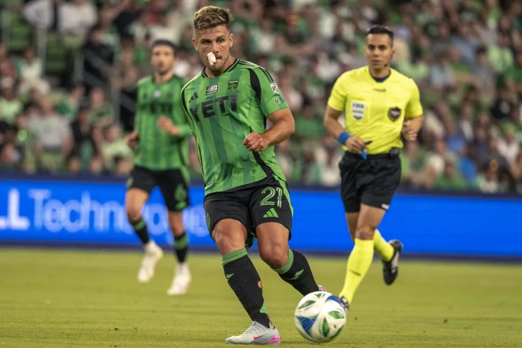 Diego Rubio no ha tenido titularidad en el Austin FC