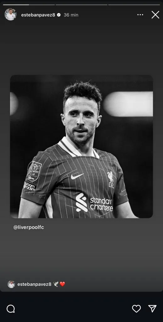 Publicación de Esteban Pavez.