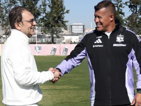 Almirón y Mosa firman la reconciliación: "Colo Colo está por delante"