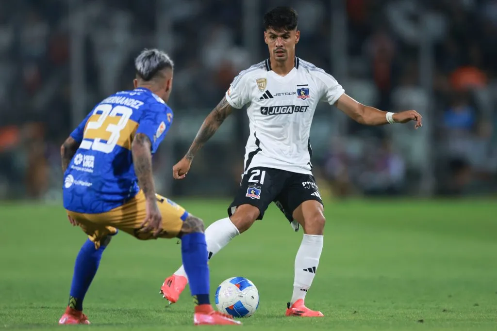 Erick Wiemberg puede ser una de las novedades en el Colo Colo vs Universidad Católica. Foto: Felipe Zanca/Photosport