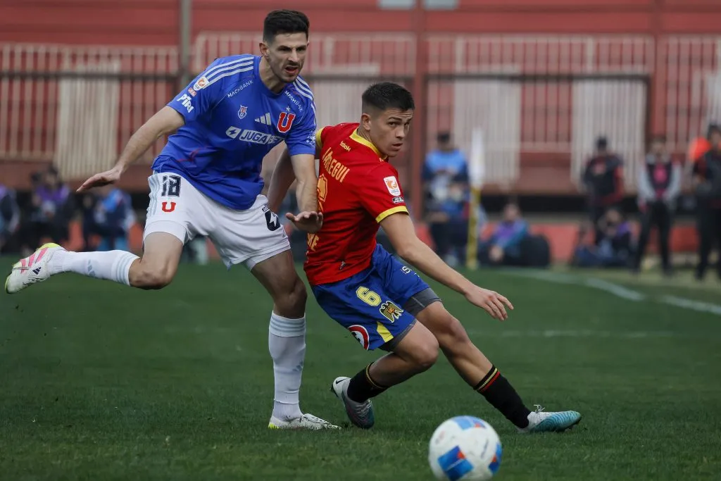 Lucas Di Yorio no juega ante Colo Colo el próximo 12 de julio | Foto: Photosport