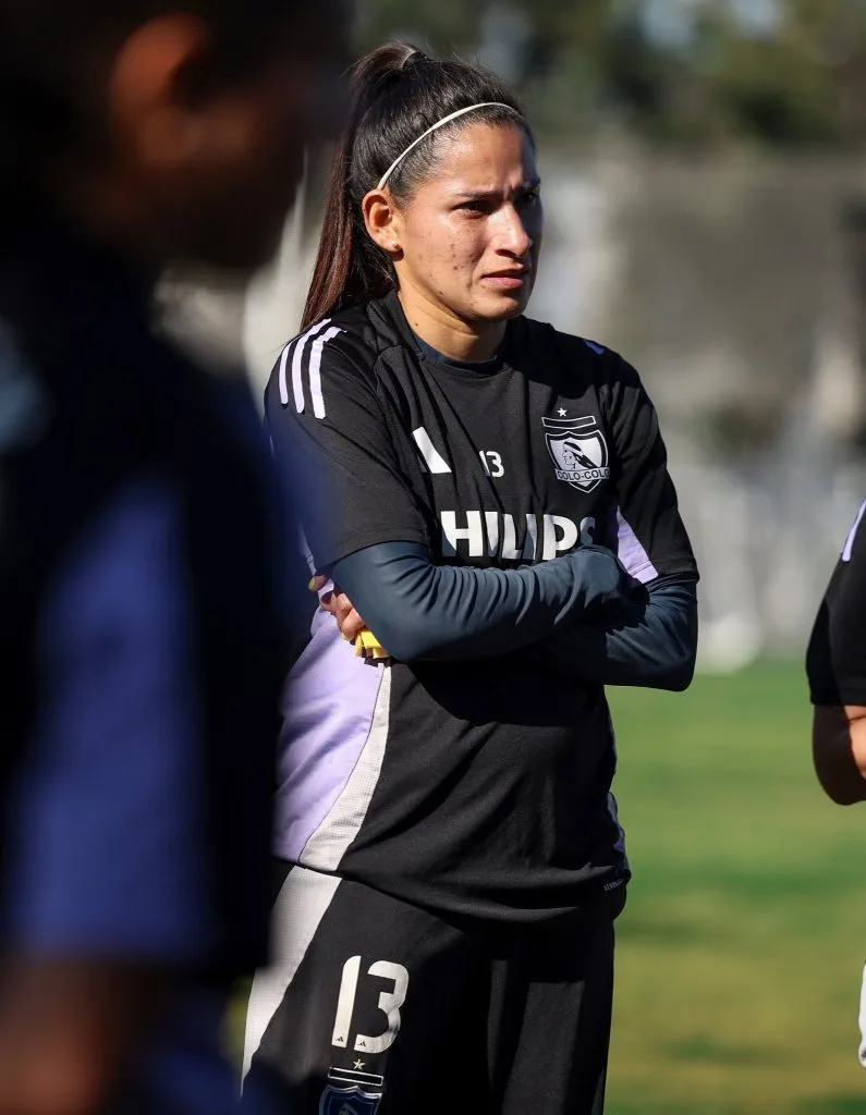 Colo Colo femenino en los entrenamientos. (Foto: @ColoColoFem)