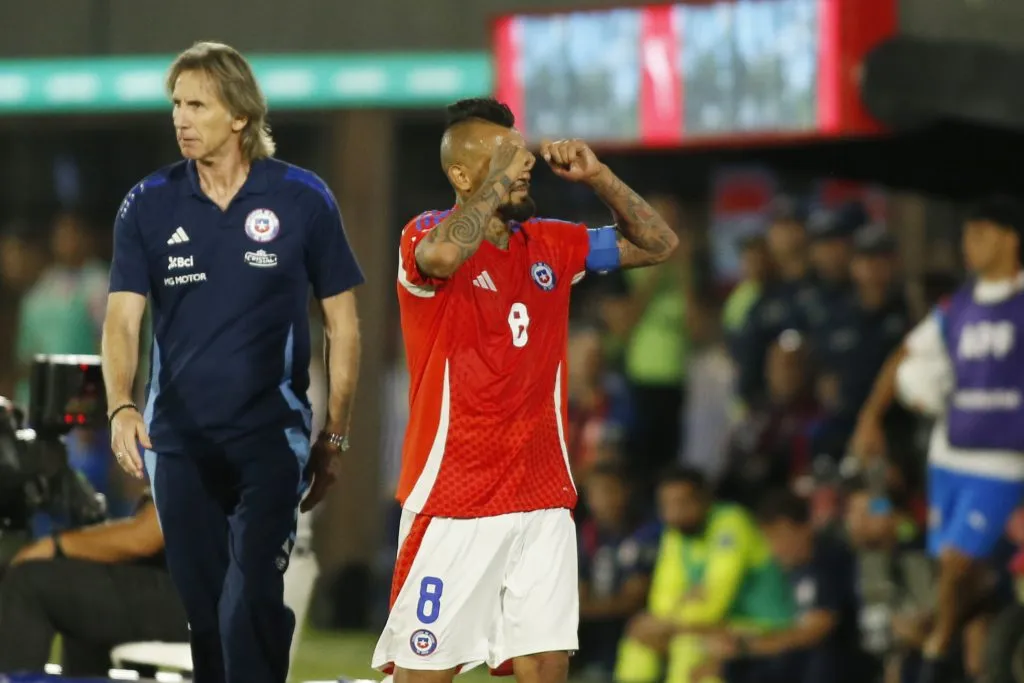 Ricardo Gareca habló de Arturo Vidal en la selección chilena.