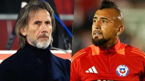 Ricardo Gareca habló sobre su relación con Arturo Vidal.