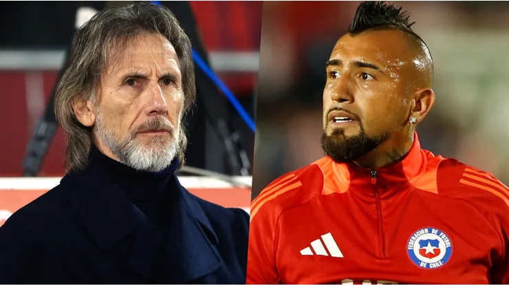 Ricardo Gareca habló sobre su relación con Arturo Vidal.