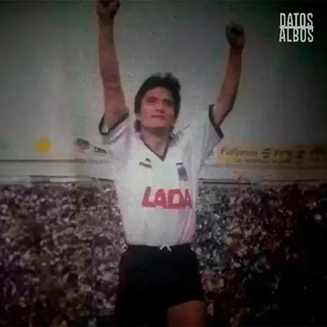 Malcom Moyano vistiendo la camiseta de Colo Colo