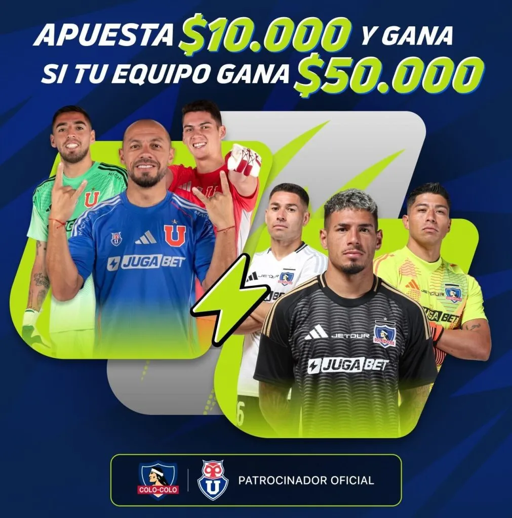 Jugabet, la casa de Colo Colo en el Superclásico.