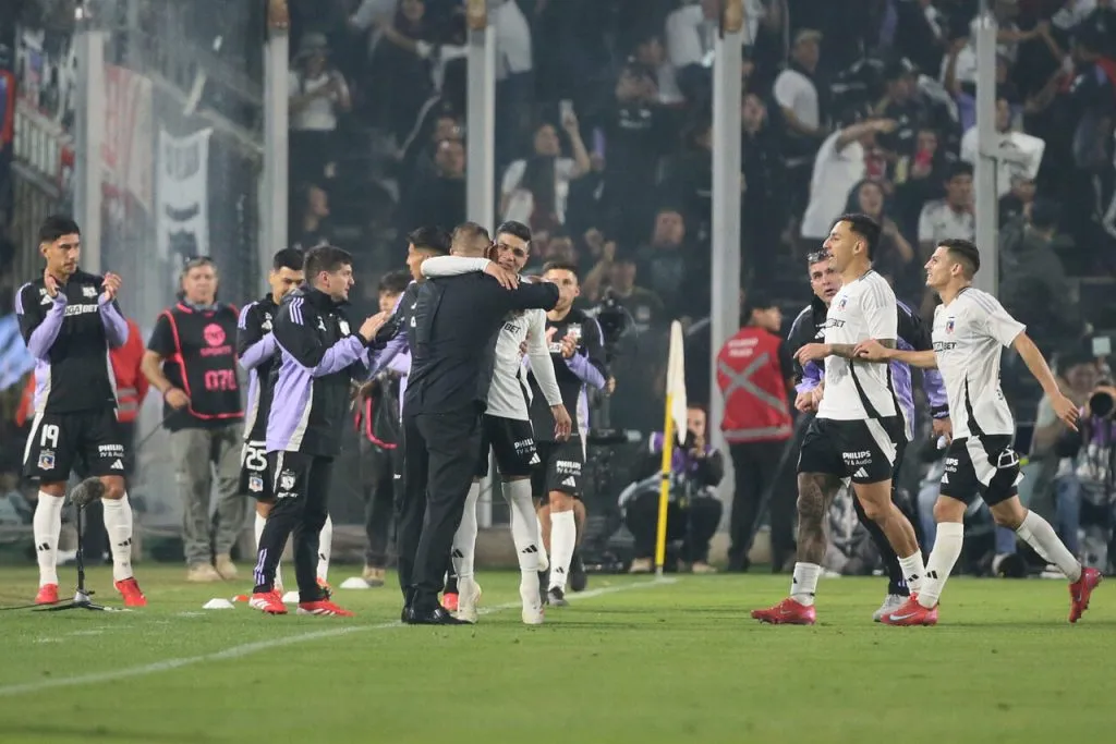 Claudio Aquino tuvo grandes palabras para Jorge Almirón. Imagen: Dragomir Yankovic/Photosport