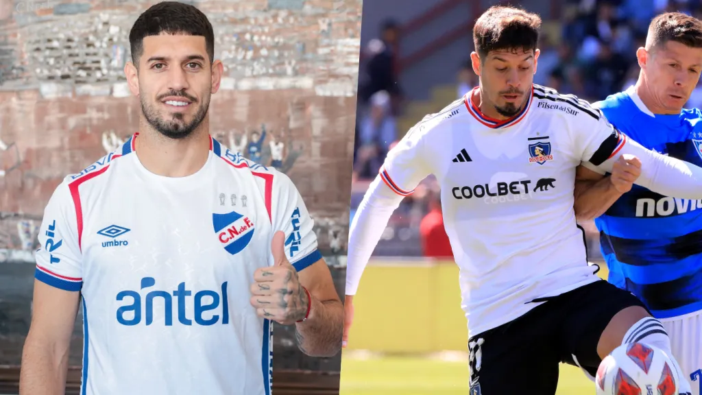 Matías De Los Santos, ex Colo Colo, es nuevo jugador de Nacional | Foto: Nacional y Photosport