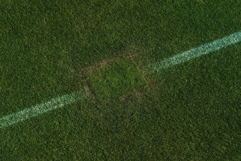 La cancha del Estadio Nacional antes del Superclásico entre Colo Colo y la U.
