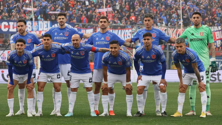 La probable formación de la U para enfrentar a Colo Colo.