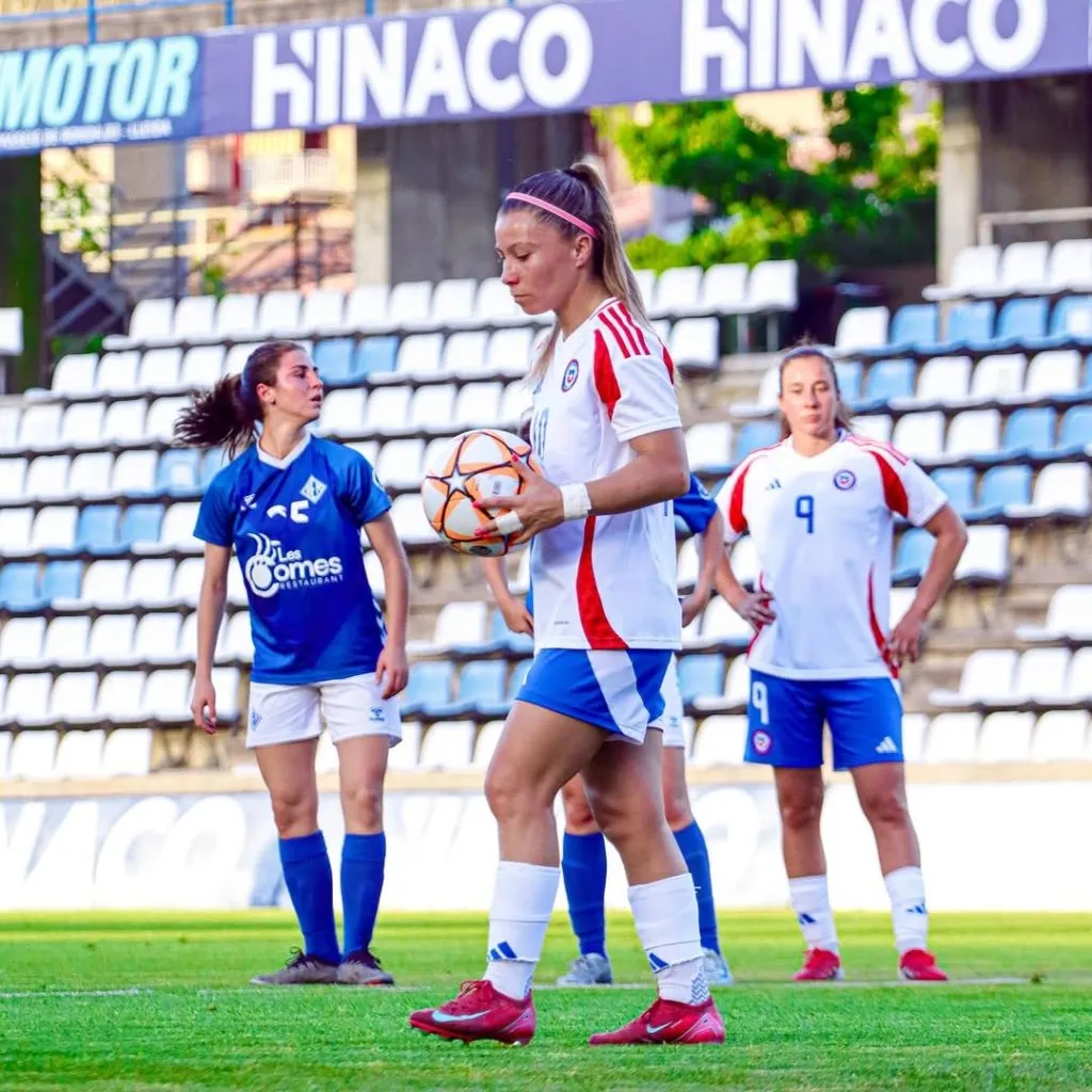 Yanara Aedo es una de las colocolinas presentes en la nómina de Chile para la Copa América.Imagen: Instagram de Yanara Aedo