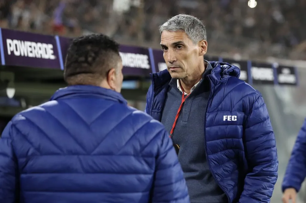 Juan Pablo Vojvoda en el Monumental. (Foto: Photosport)