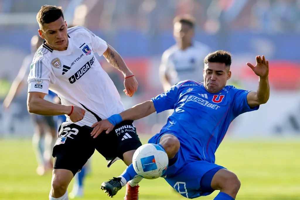 Lucas Cepeda es uno de los jugadores que puede partir de Colo Colo. Imagen: Pepe Alvujar/Photosport
