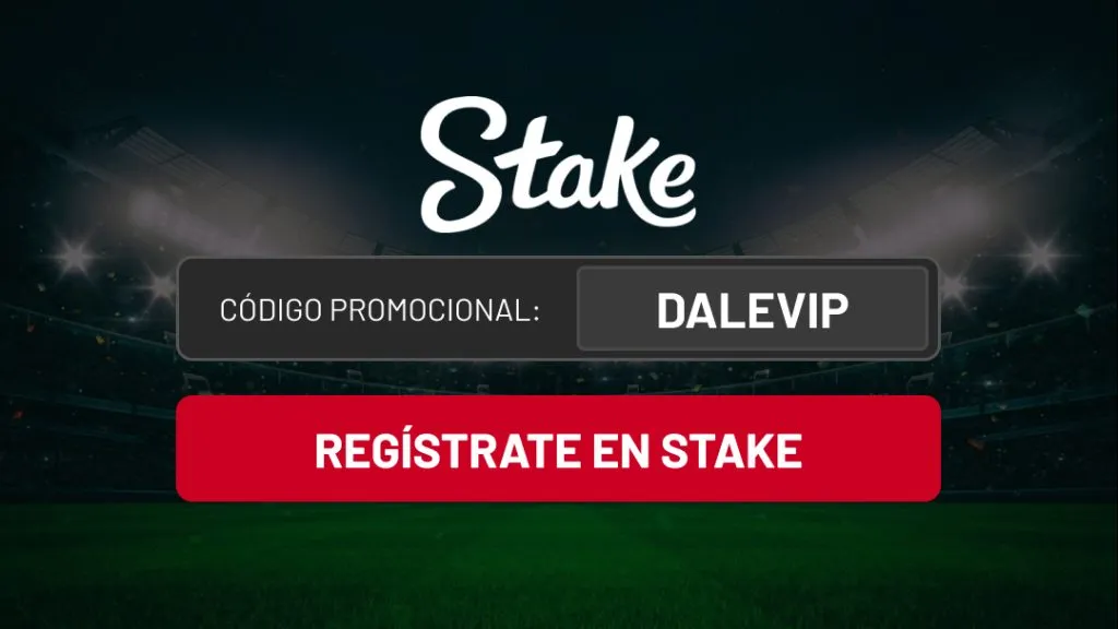 codigo promocional stake es DALEVIP