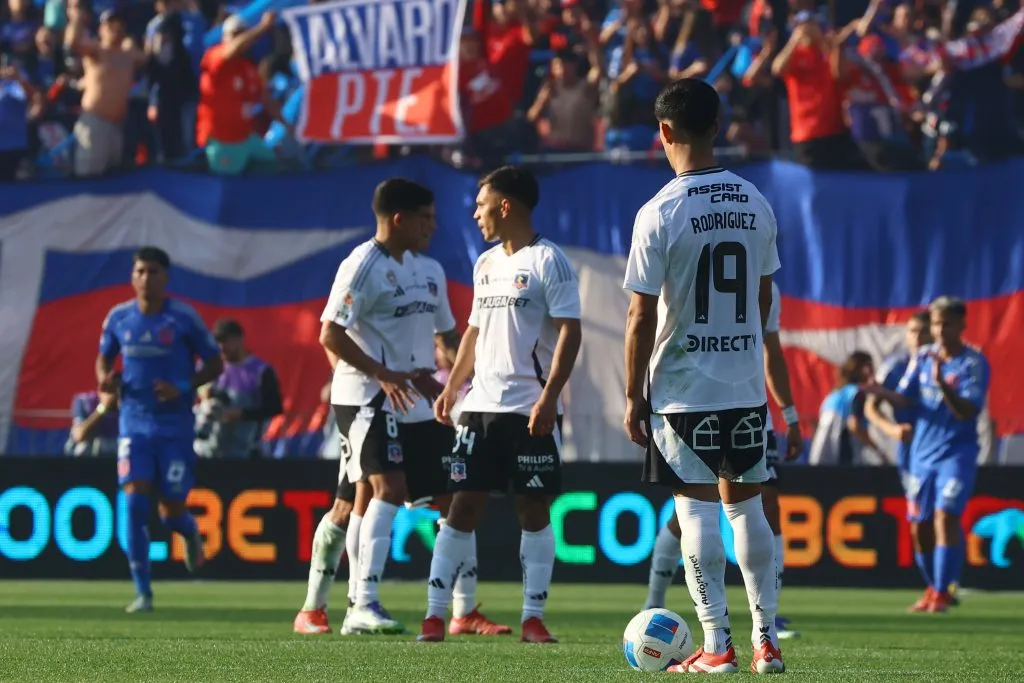 El delantero en el Superclásico. (Foto: Photosport)