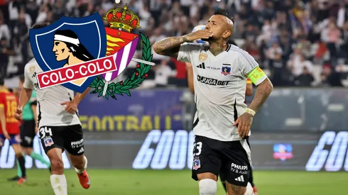 Colo Colo se mide ante Valladolid en Viña del Mar.