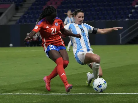 Chile Femenino sufre dolorosa caída en el final contra Argentina