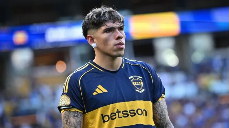 Carlos Palacios no lo pasa bien en Boca Juniors. | Imagen: Getty.